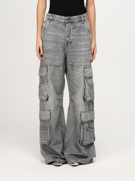 Diesel Jeans Woman Grey