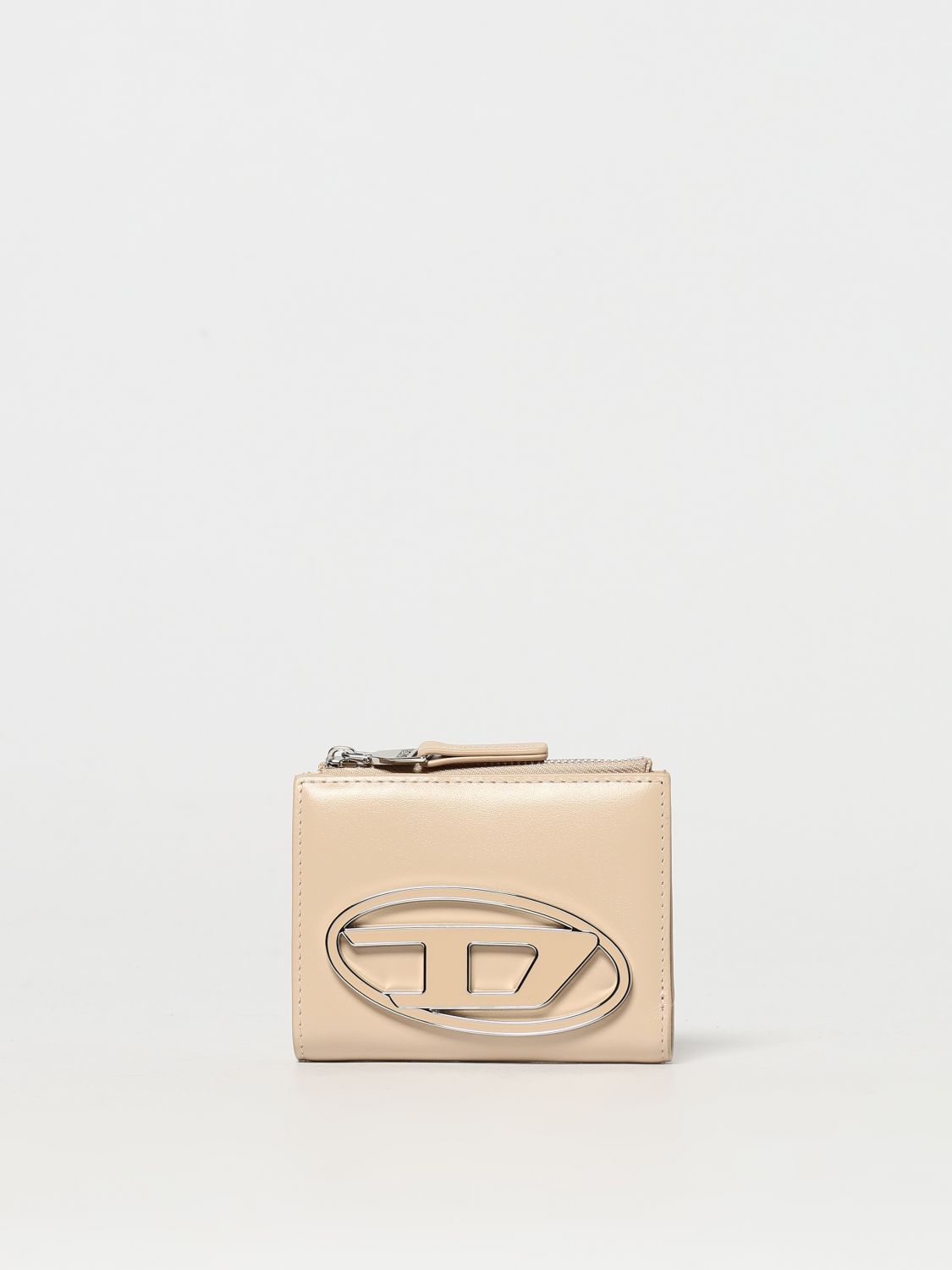 Diesel Wallet Woman Beige