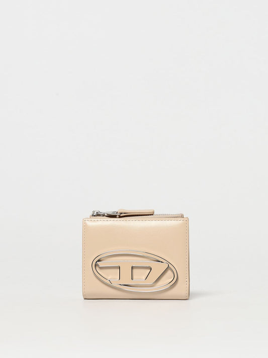 Diesel Wallet Woman Beige