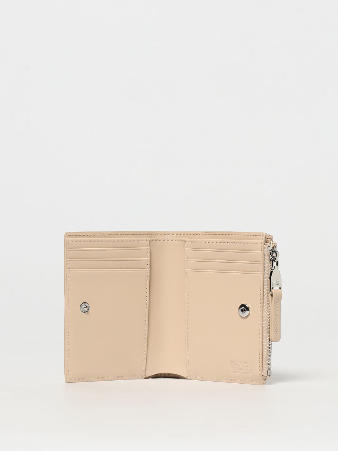 Diesel Wallet Woman Beige