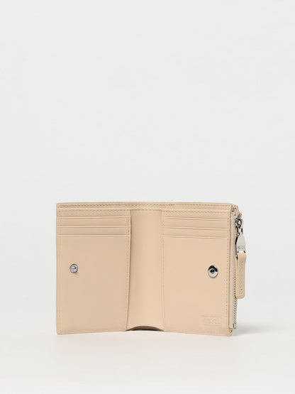 Diesel Wallet Woman Beige
