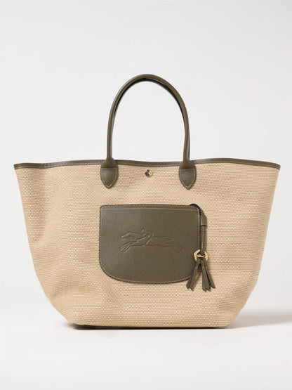 Longchamp Tote Bags Woman Brown
