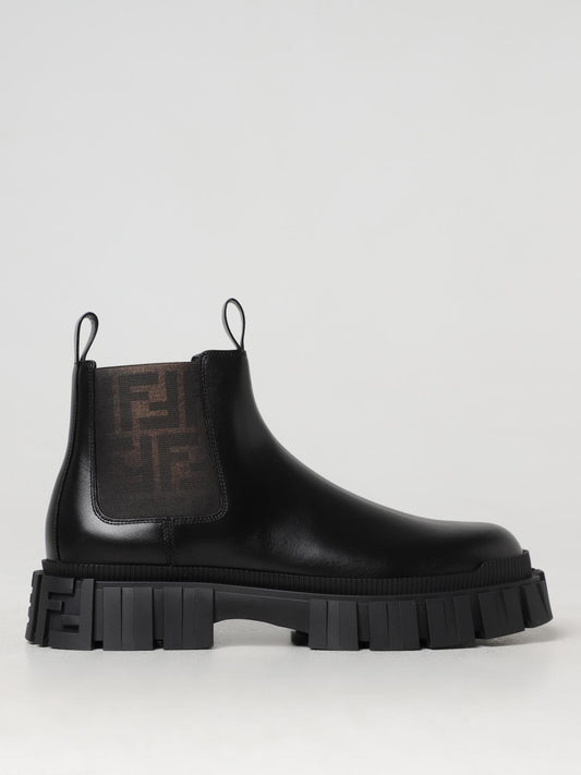 Fendi Boots Men Black