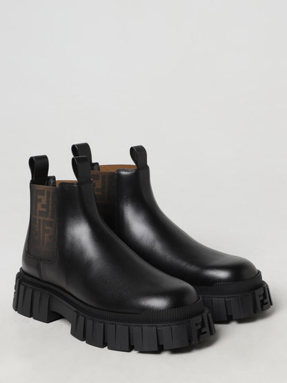 Fendi Boots Men Black
