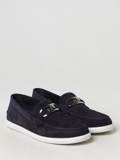 Fendi Loafers Men Blue