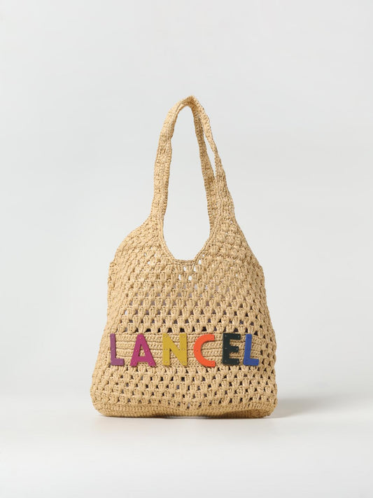 Lancel Shoulder Bag Woman Natural