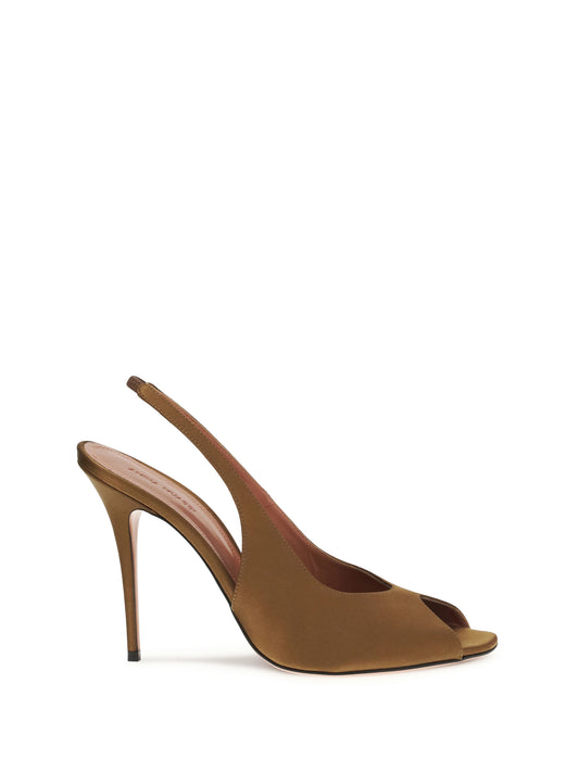 AMINA MUADDI Kristina slingback Sandals