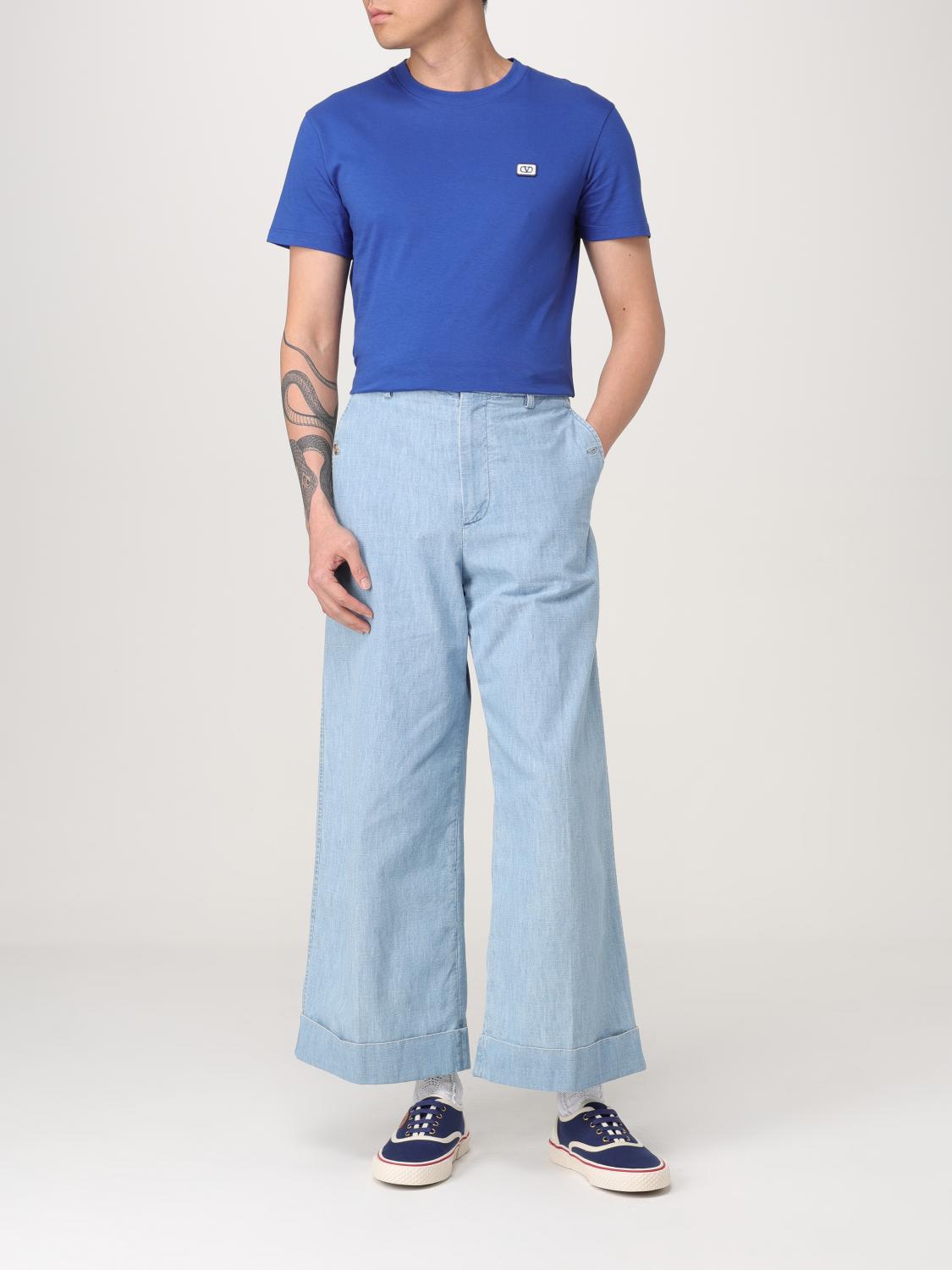 Valentino T Shirt Men Blue