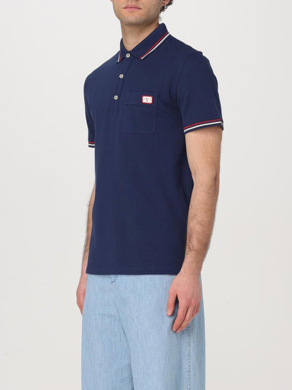 Valentino Polo Shirt Men Yellow Cream