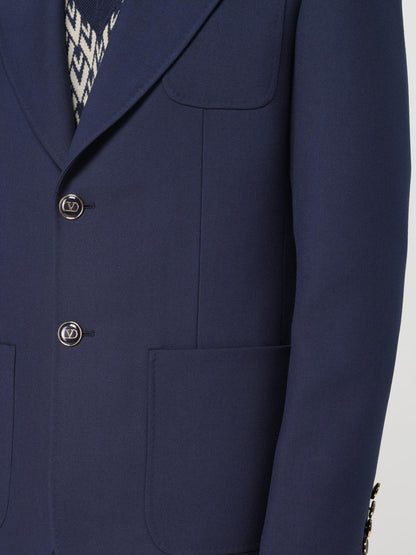 Valentino Blazer Men Blue
