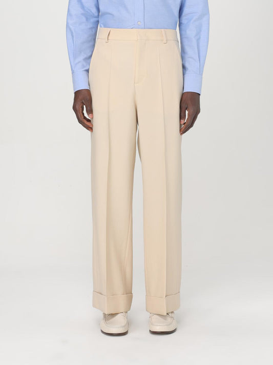 Valentino Pants Men Yellow Cream