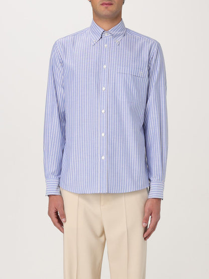 Valentino Shirt Men Gnawed Blue