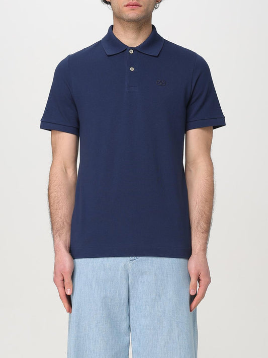 Valentino Polo Shirt Men Blue