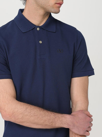 Valentino Polo Shirt Men Blue