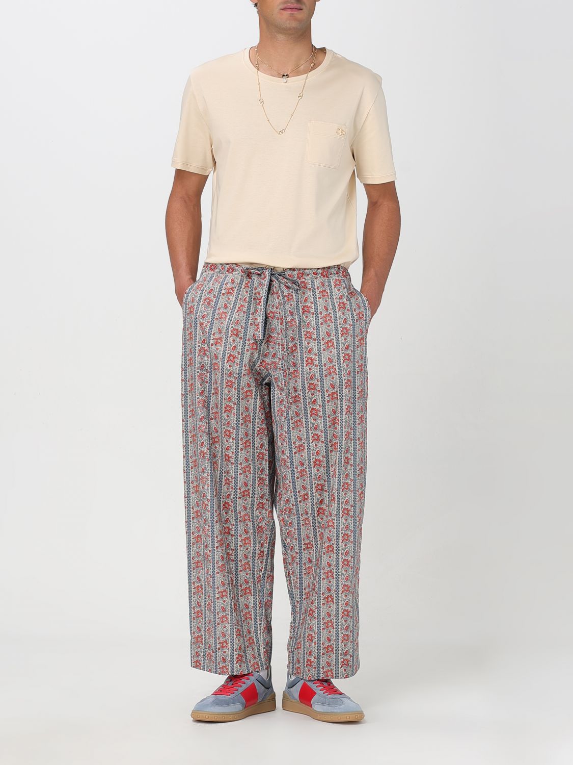 Valentino Pants Men Multicolor