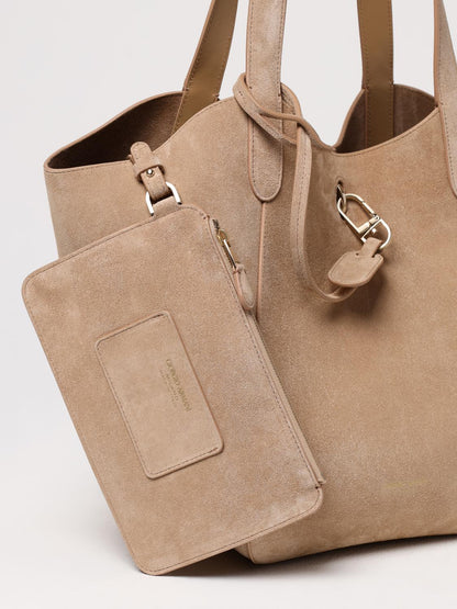 Giorgio Armani Shoulder Bag Woman Beige