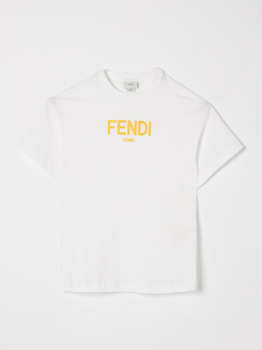 Fendi T Shirt Kids White