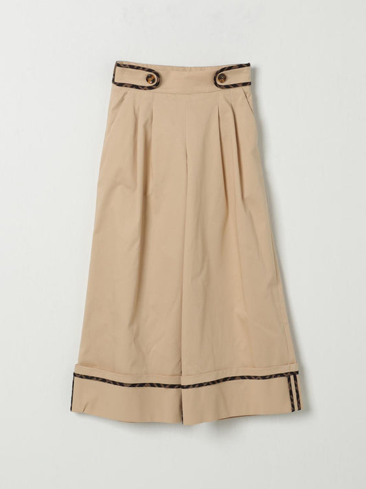 Fendi Pants Kids Beige