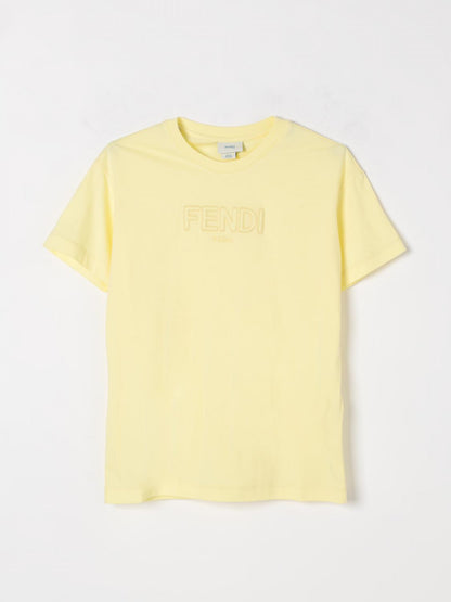 Fendi T Shirt Kids Pink