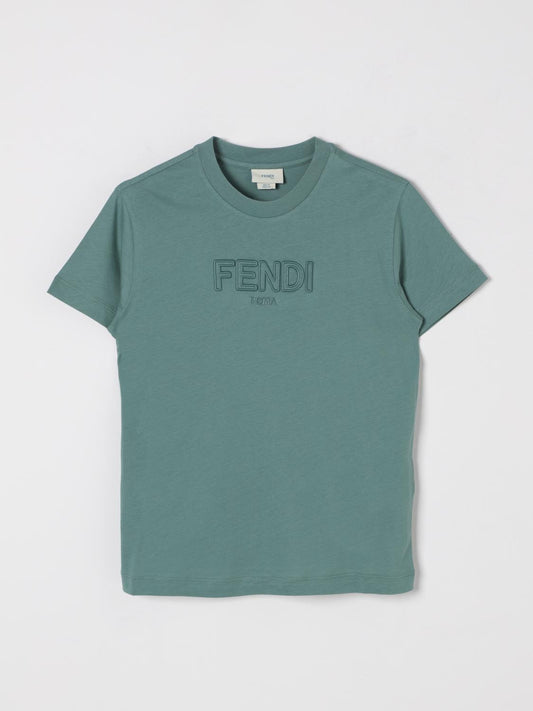 Fendi T Shirt Kids Pink