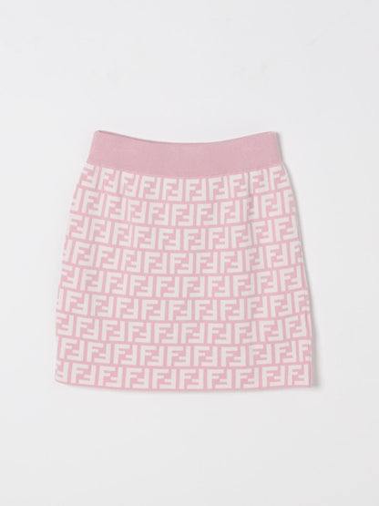 Fendi Skirt Kids Pink