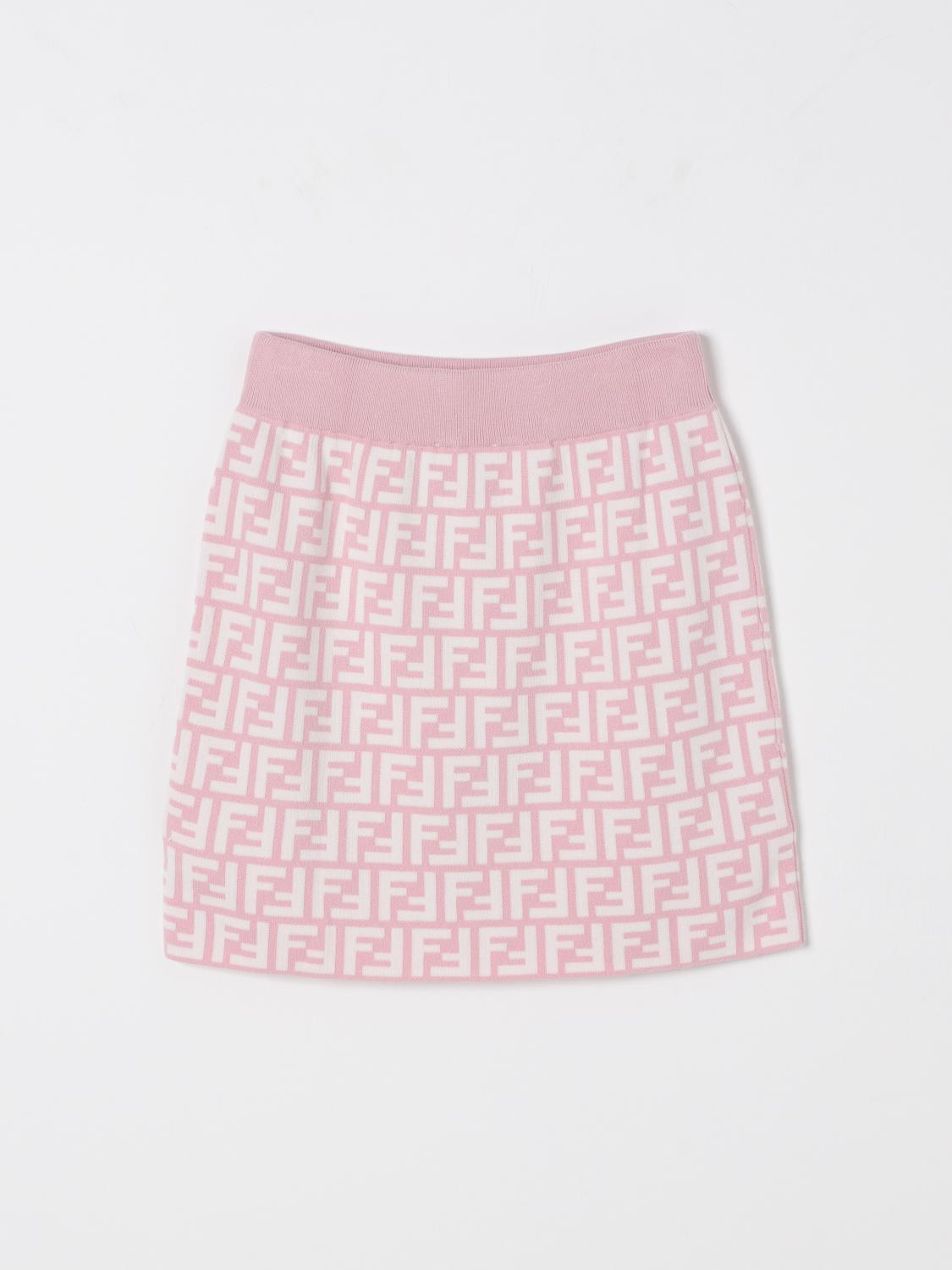 Fendi Skirt Kids Pink