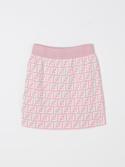Fendi Skirt Kids Pink