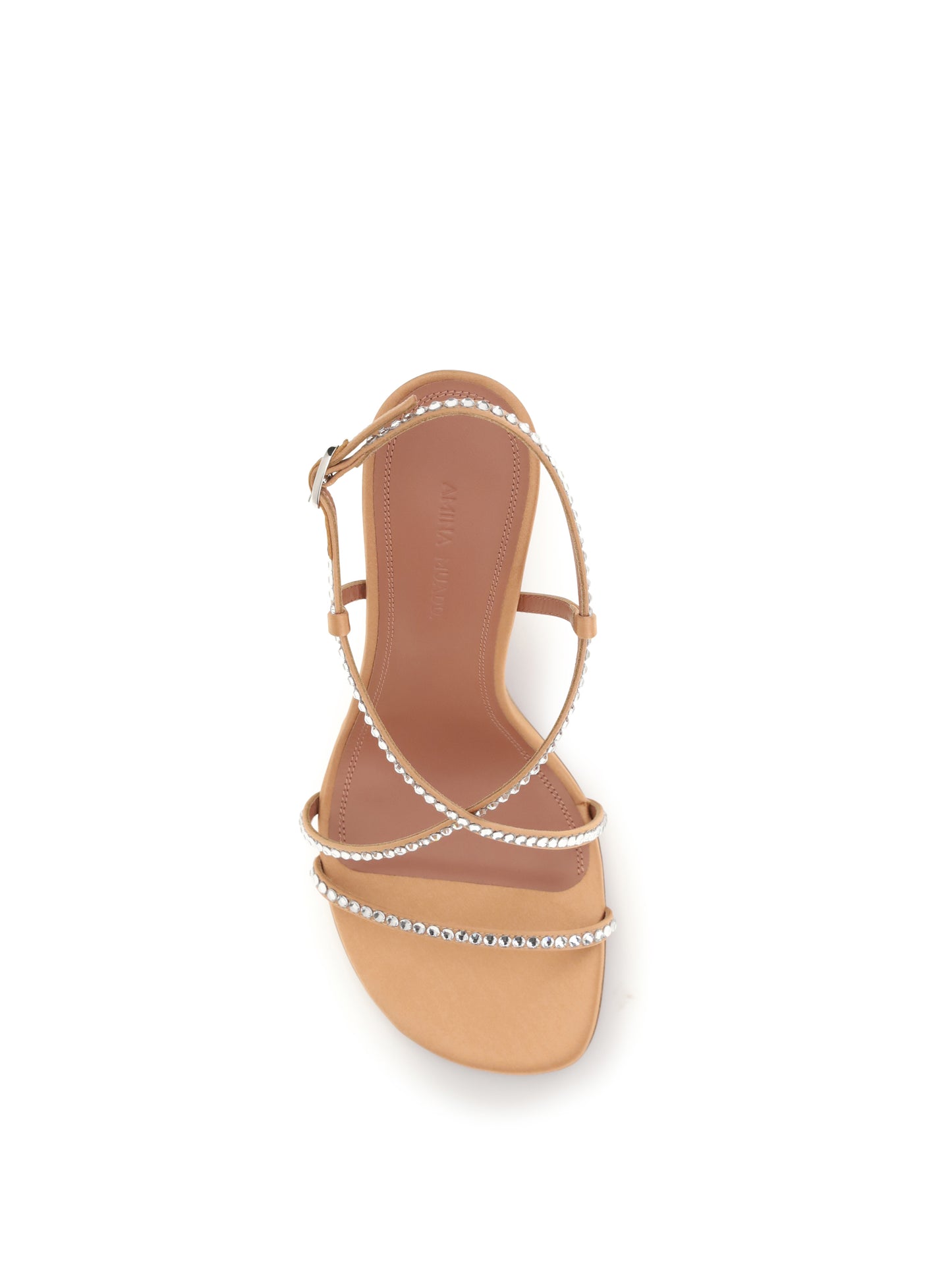 AMINA MUADDI Sally Crystal Sandals