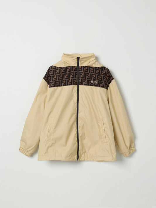 Fendi Jacket Kids Beige