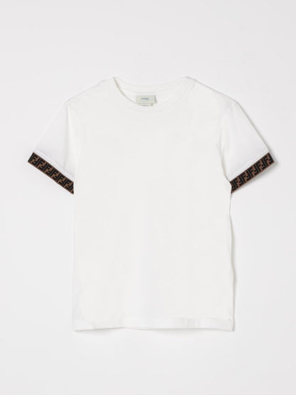 Fendi T Shirt Kids White