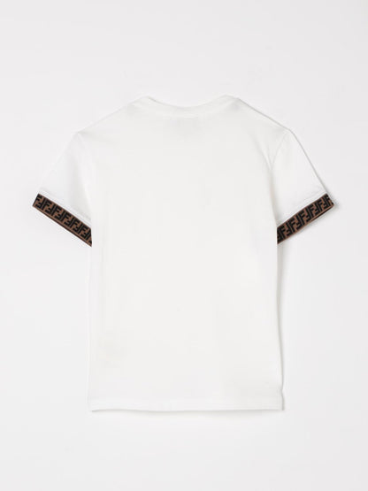 Fendi T Shirt Kids White