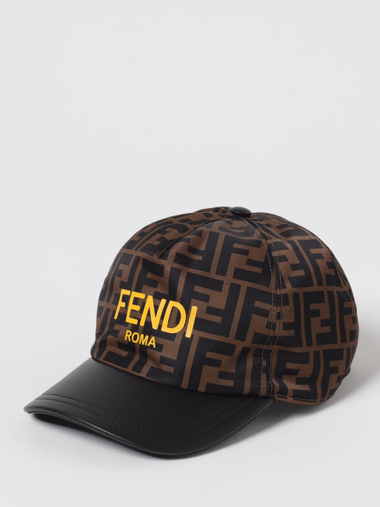 Fendi Hat Kids Tobacco