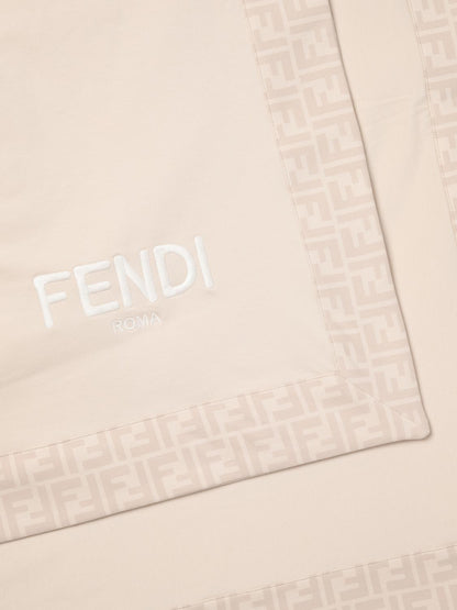 Fendi Blanket Kids Beige