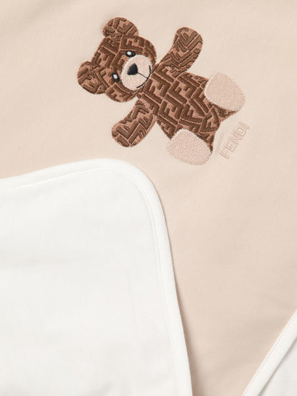 Fendi Blanket Kids Beige