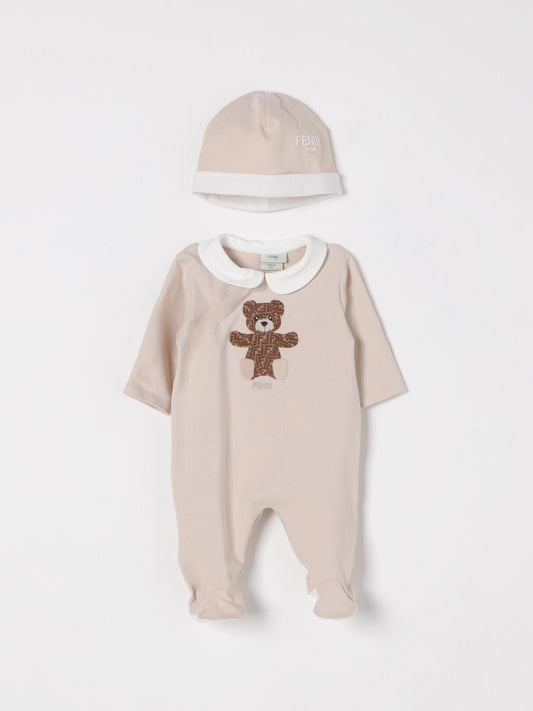 Fendi Jumpsuit Kids Beige