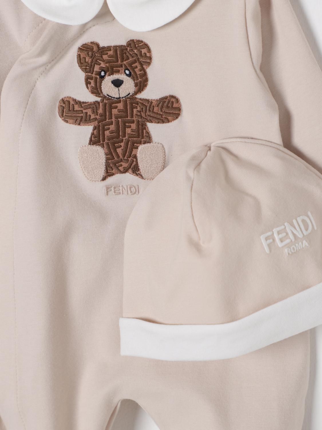 Fendi Jumpsuit Kids Beige