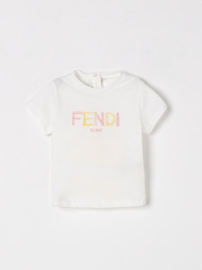 Fendi T Shirt Kids White