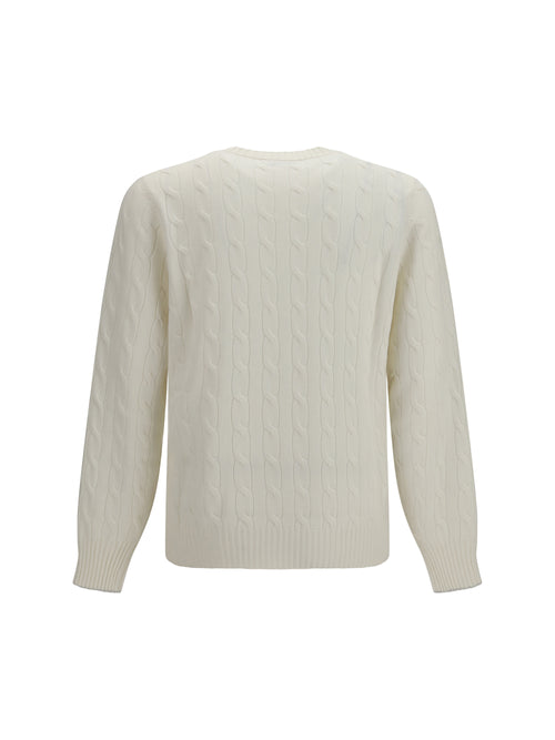 Brunello Cucinelli Cable-knit cashmere Sweater - Panama+Nebbia