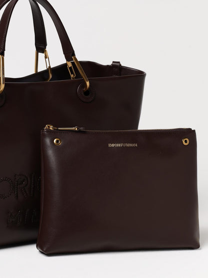 Emporio Armani Tote Bags Woman Leather