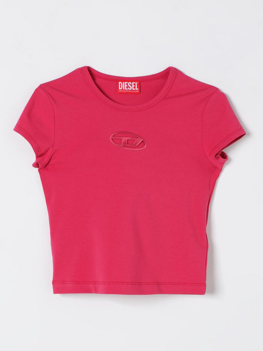 Diesel T Shirt Kids Fuchsia