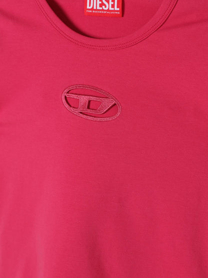 Diesel T Shirt Kids Fuchsia