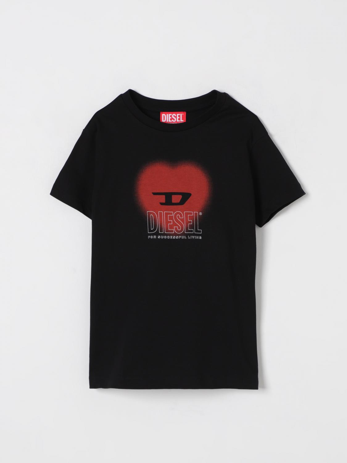 Diesel T Shirt Kids Black