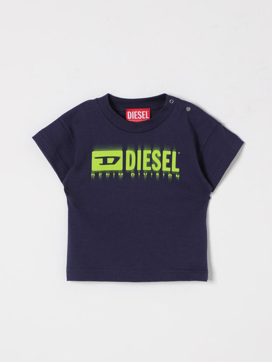 Diesel T Shirt Kids Blue