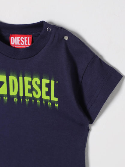 Diesel T Shirt Kids Blue