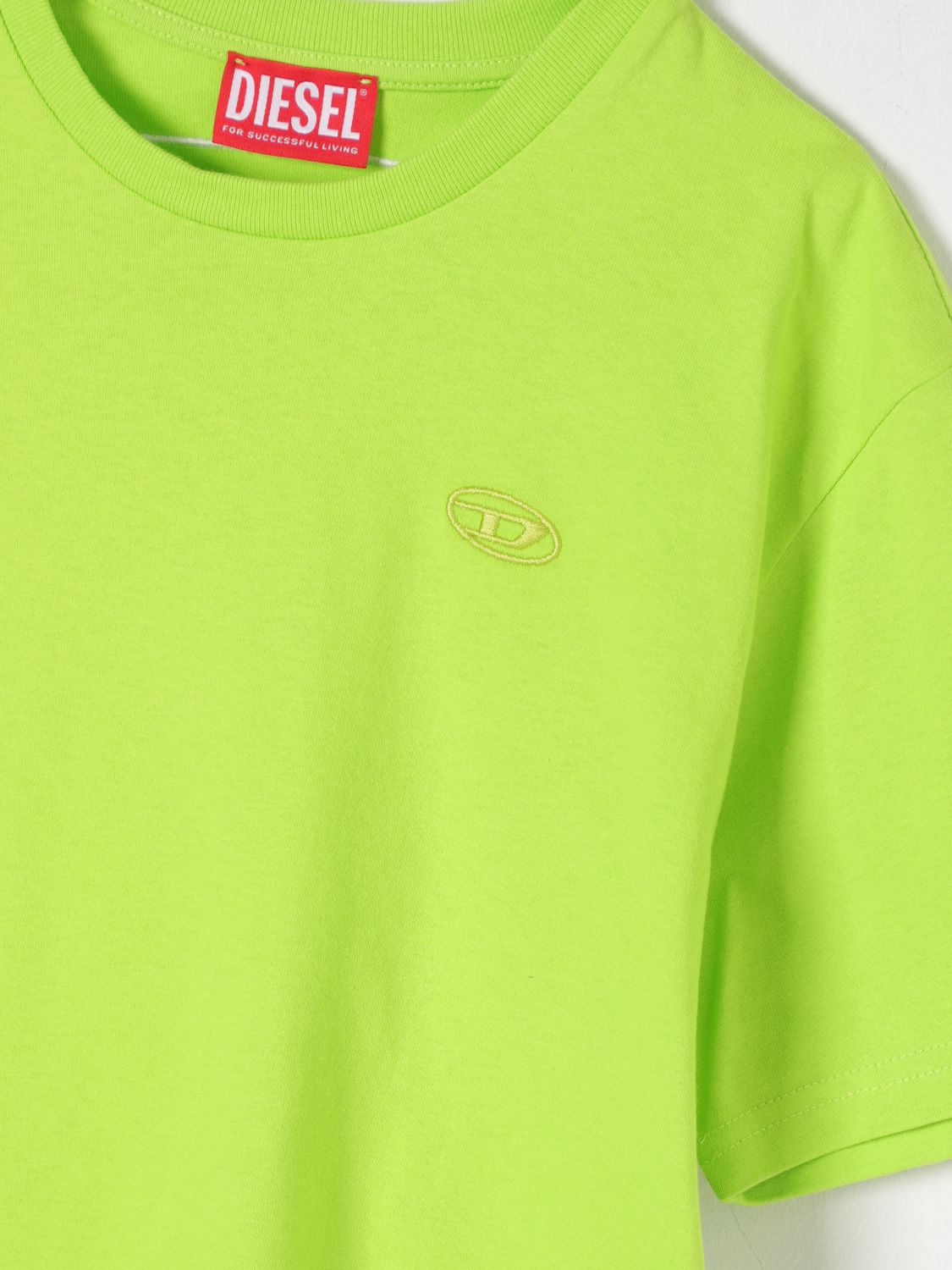 Diesel T Shirt Kids Green