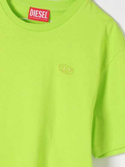 Diesel T Shirt Kids Green