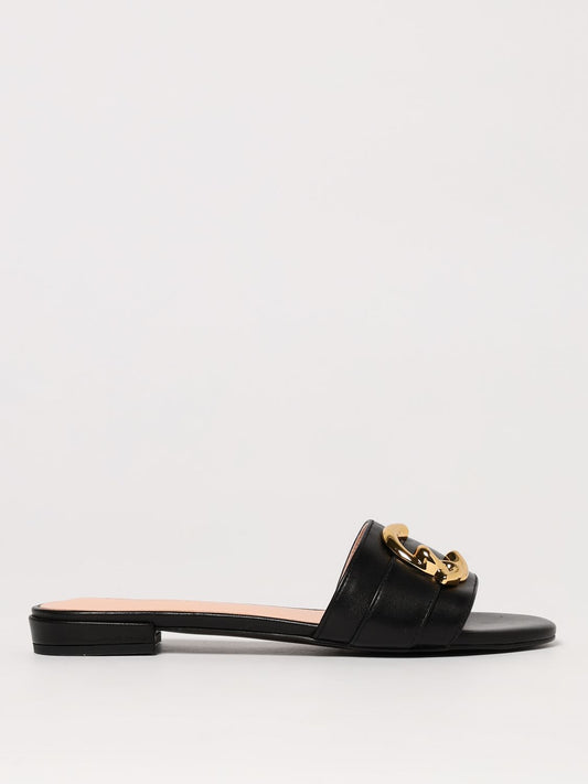 Coccinelle Flat Sandals Woman Black