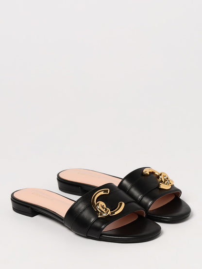 Coccinelle Flat Sandals Woman Black
