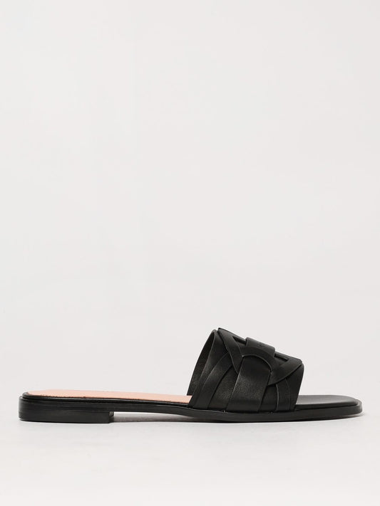 Coccinelle Flat Sandals Woman Black