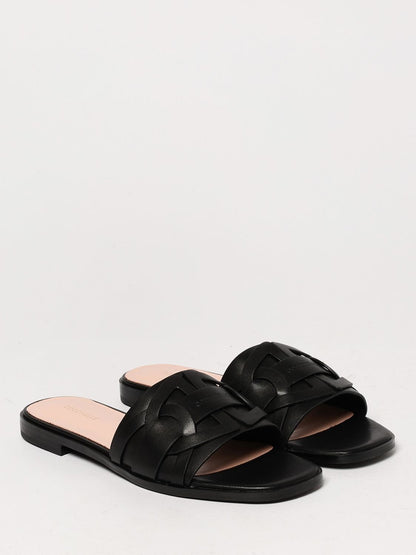 Coccinelle Flat Sandals Woman Black